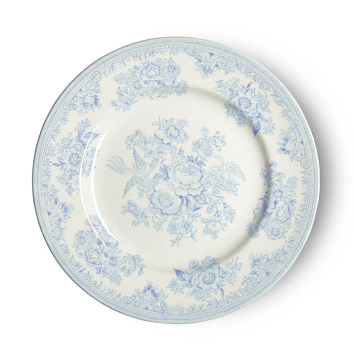 Blue Asiatic Pheasants Medium Plate for wholesale by Burleigh
