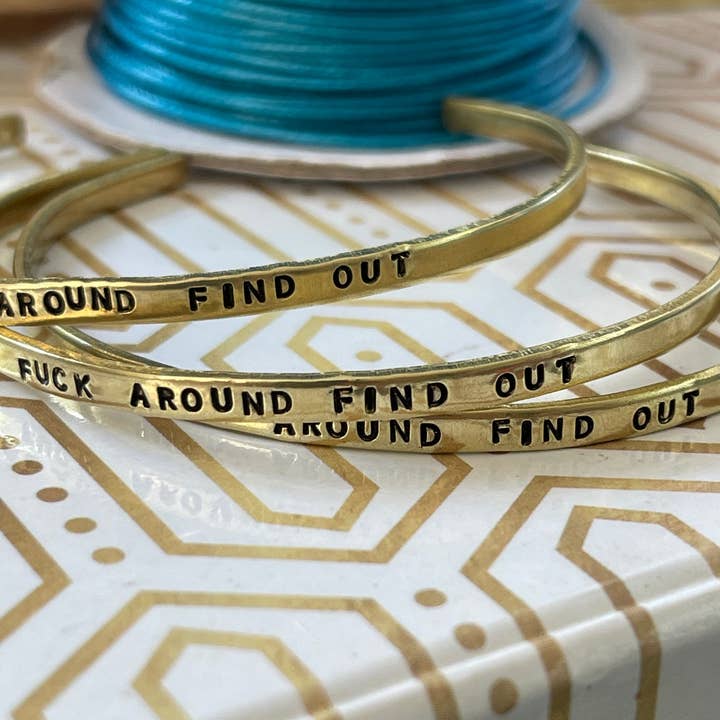 fuck around and find out for wholesale by BadAss Baubles and Things