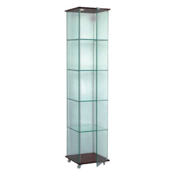 FIXTUREDISPLAYS - Wholesale Retailer Display Stand/Case - Glass Tower Display 100285