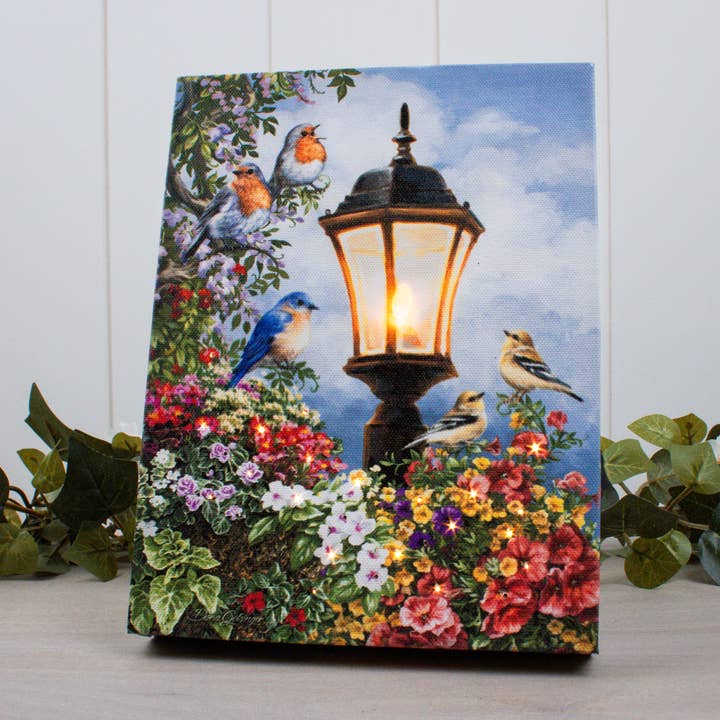 Song of Summer 8x6 Oplyste Bordplade lærred for engroshandel hos Glow Decor