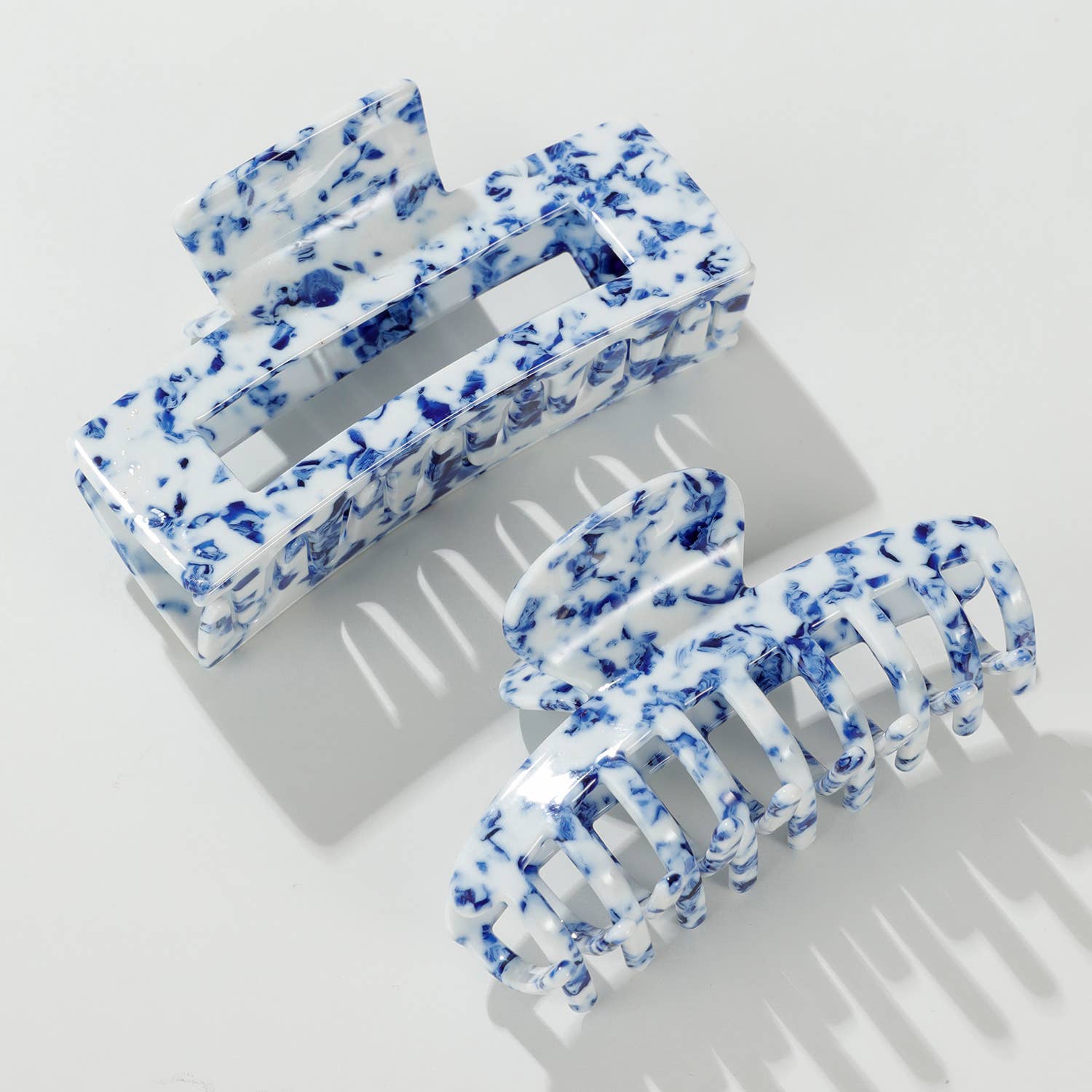 Coastal Blue Large | Assorted Large Claw Clips for wholesale on Faire1