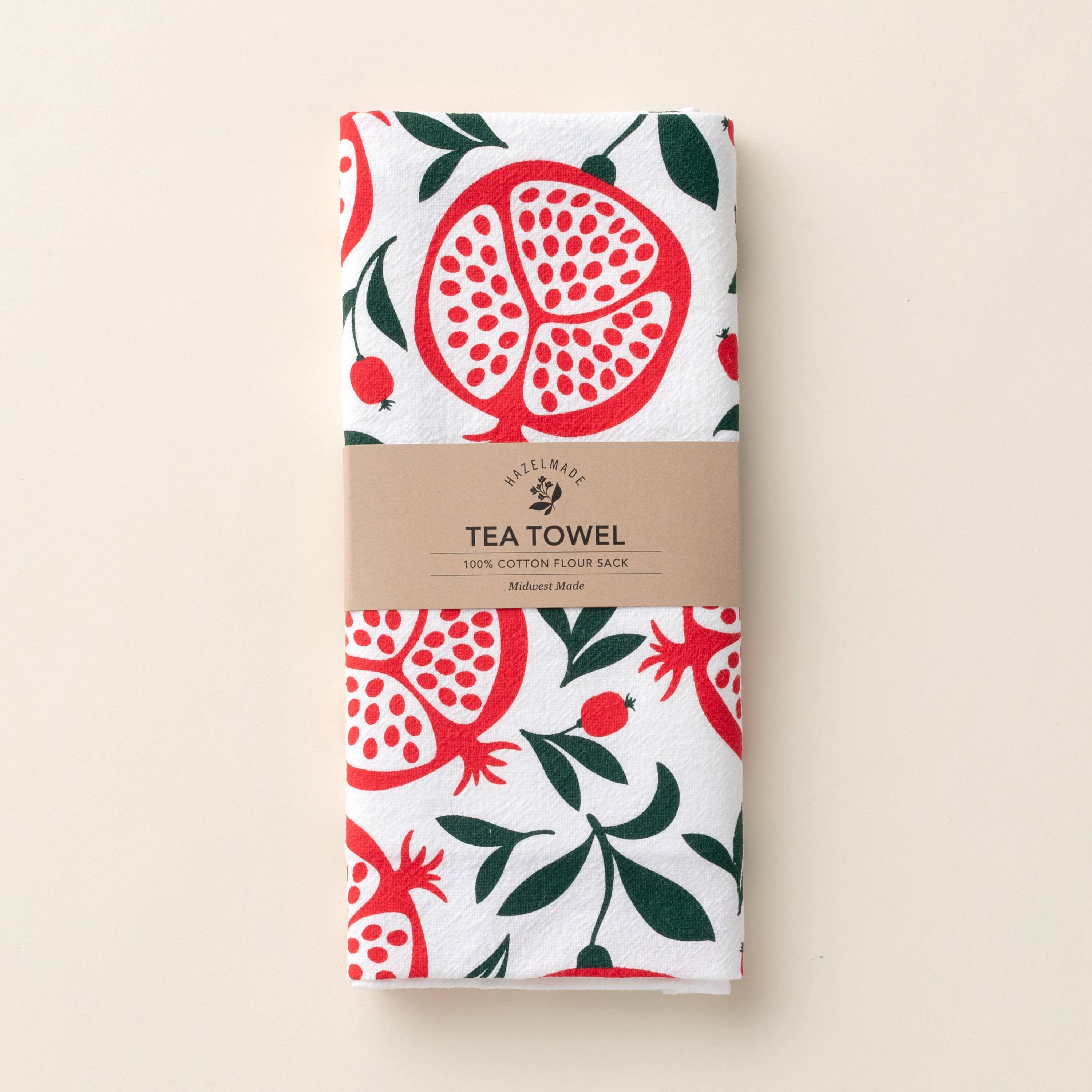 HAZELMADE® Tea Towels + Gifts - Wholesale Tea Towel - Pomegranates Tea Towel | Kitchen Decor2