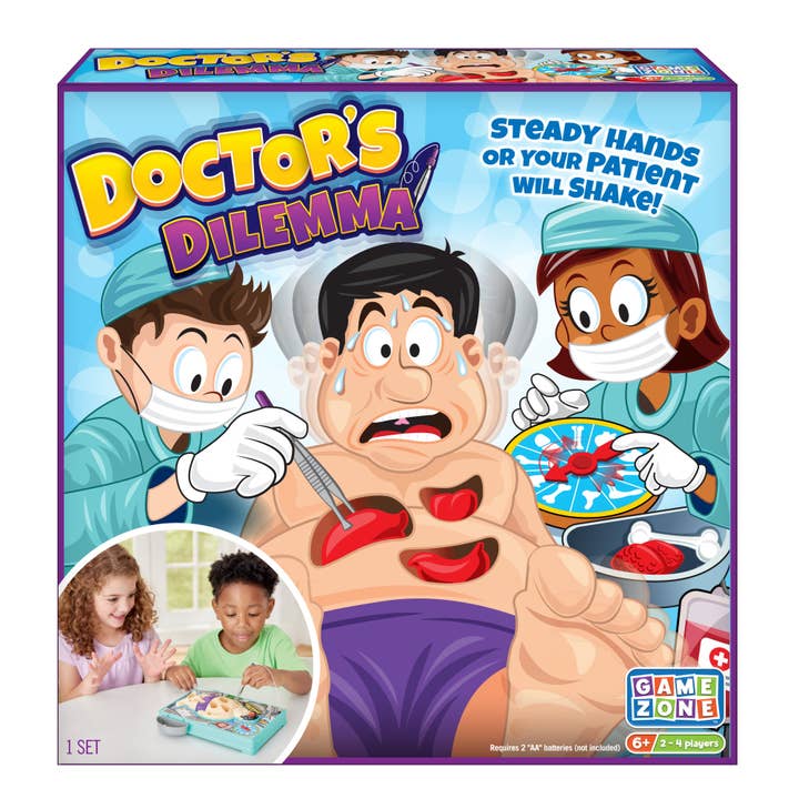 Game Zone Doctor's Dilemma, Multiplayer Family Game for wholesale by Epoch Everlasting Play