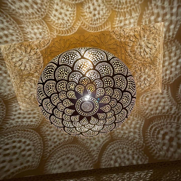 Handgemaakte Plafondlamp, Hangende Messing Hanglamp voor wholesale door LeBazare