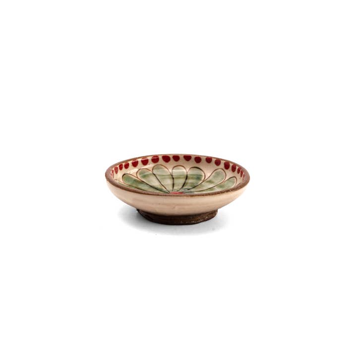 KILIIM - Wholesale Decorative Plate/Dish/Bowl - Daisy Mini Ceramic Plate1