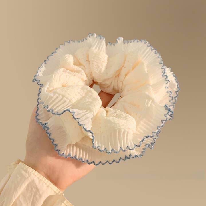 WEST AUSSIE SUPPLIES - Wholesale Scrunchie - Women's - GIFTY - Ruffled Lace Scrunchie