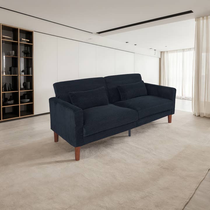 HOMYCASA DESIGN INC - Wholesale Sofa - Linen Sofa in Beige, Black, or Gray, Modern Design