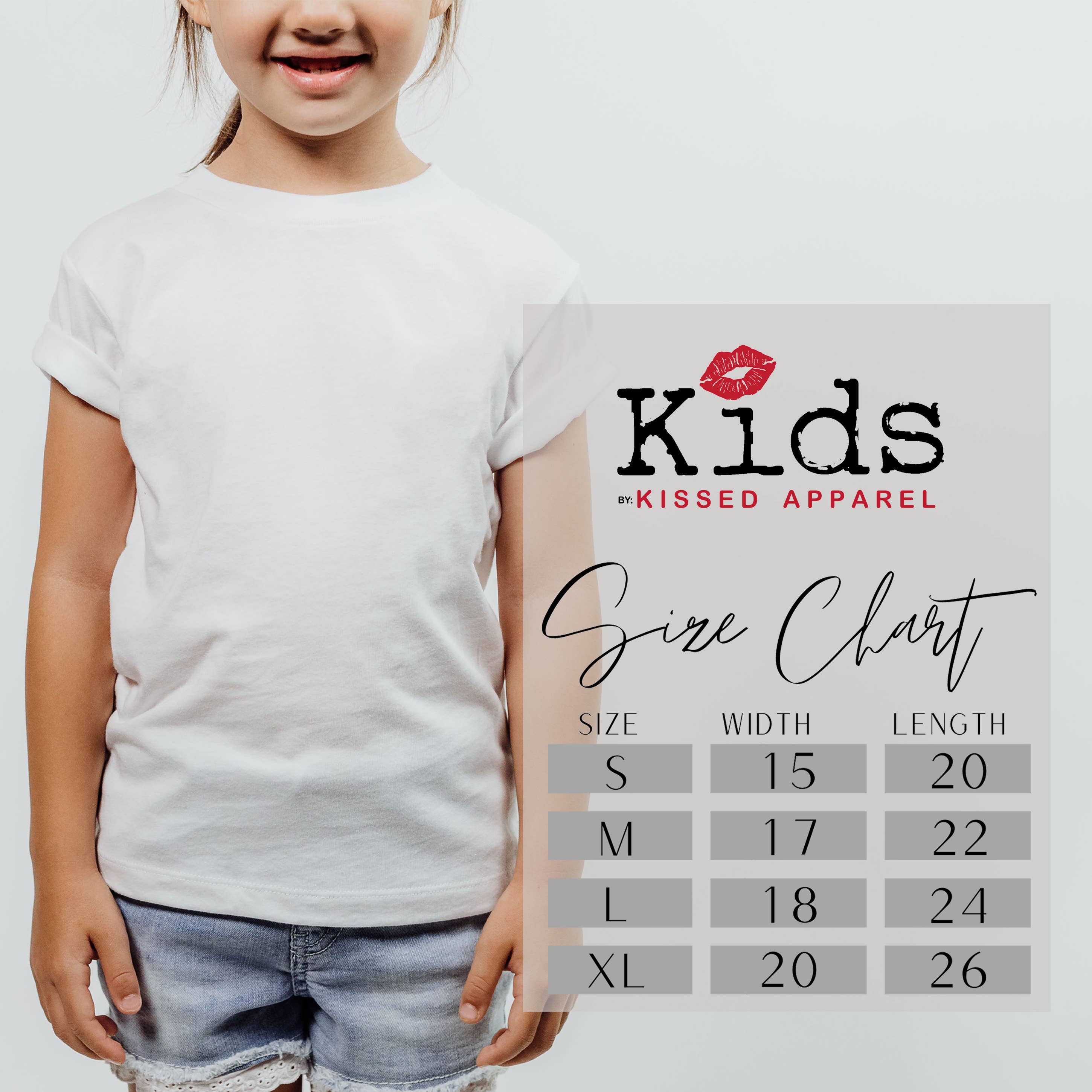 Kids By Kissed Apparel - Vente T-shirt sérigraphié – enfant - T-shirt graphique Saved BY Grace pour enfants1