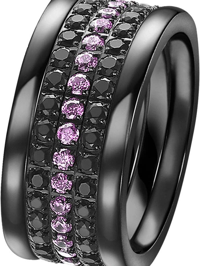 Mörk melodi ring för wholesale av CAPRICCI