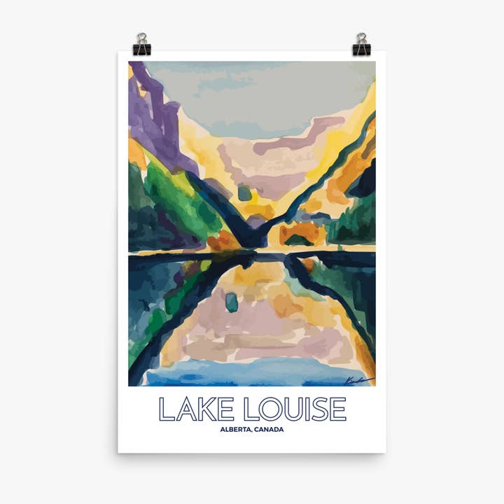 Sérénité de Lake Louise pour la vente par Kim Lyon Design