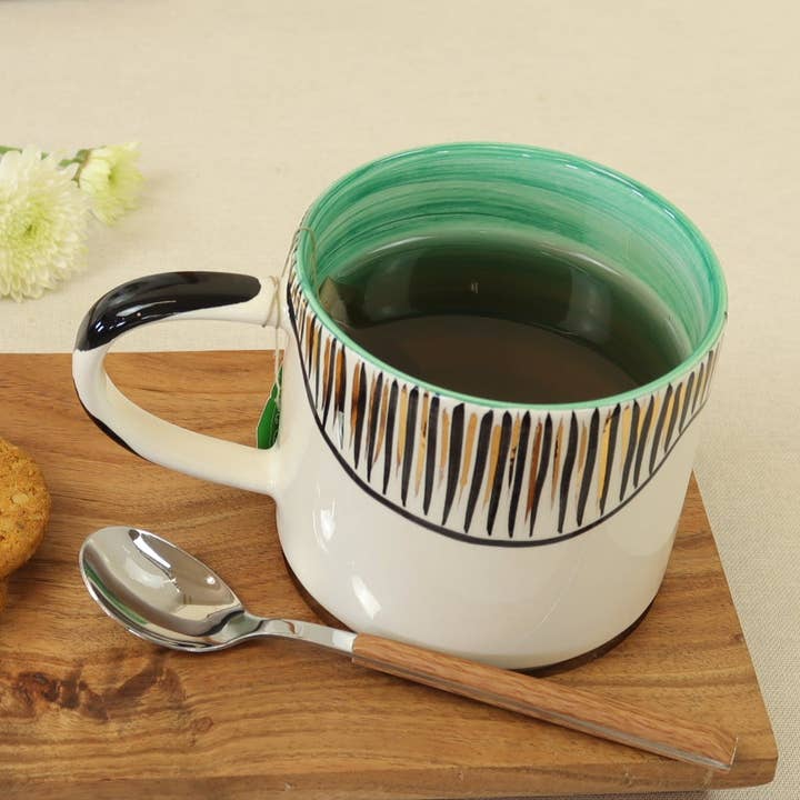 Atelier nelson gomes - Wholesale Coffee Mug - black abstract mug 6329