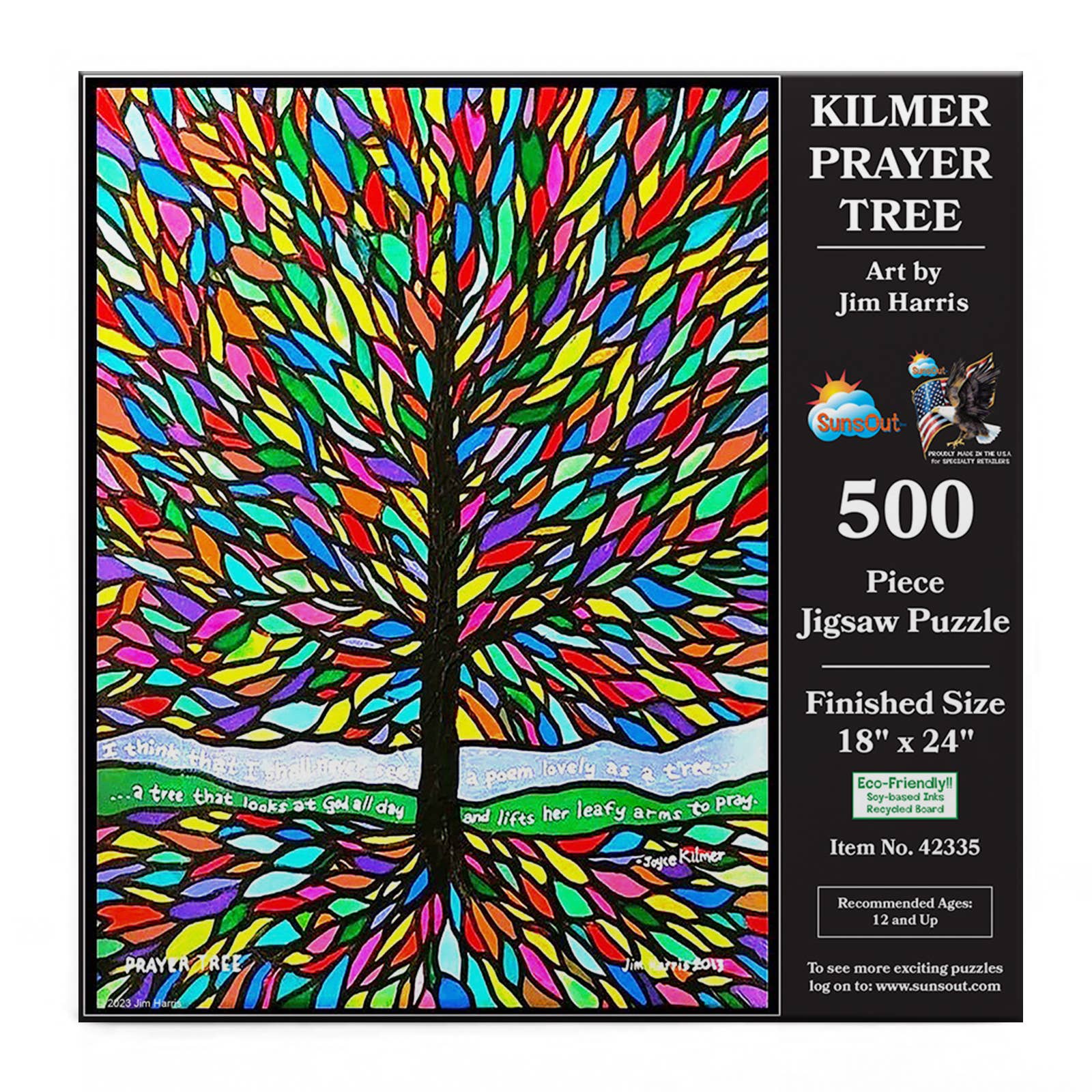 SunsOut - Wholesale Puzzle - Adult - 0551 Kilmer Prayer Tree 500 Pc1