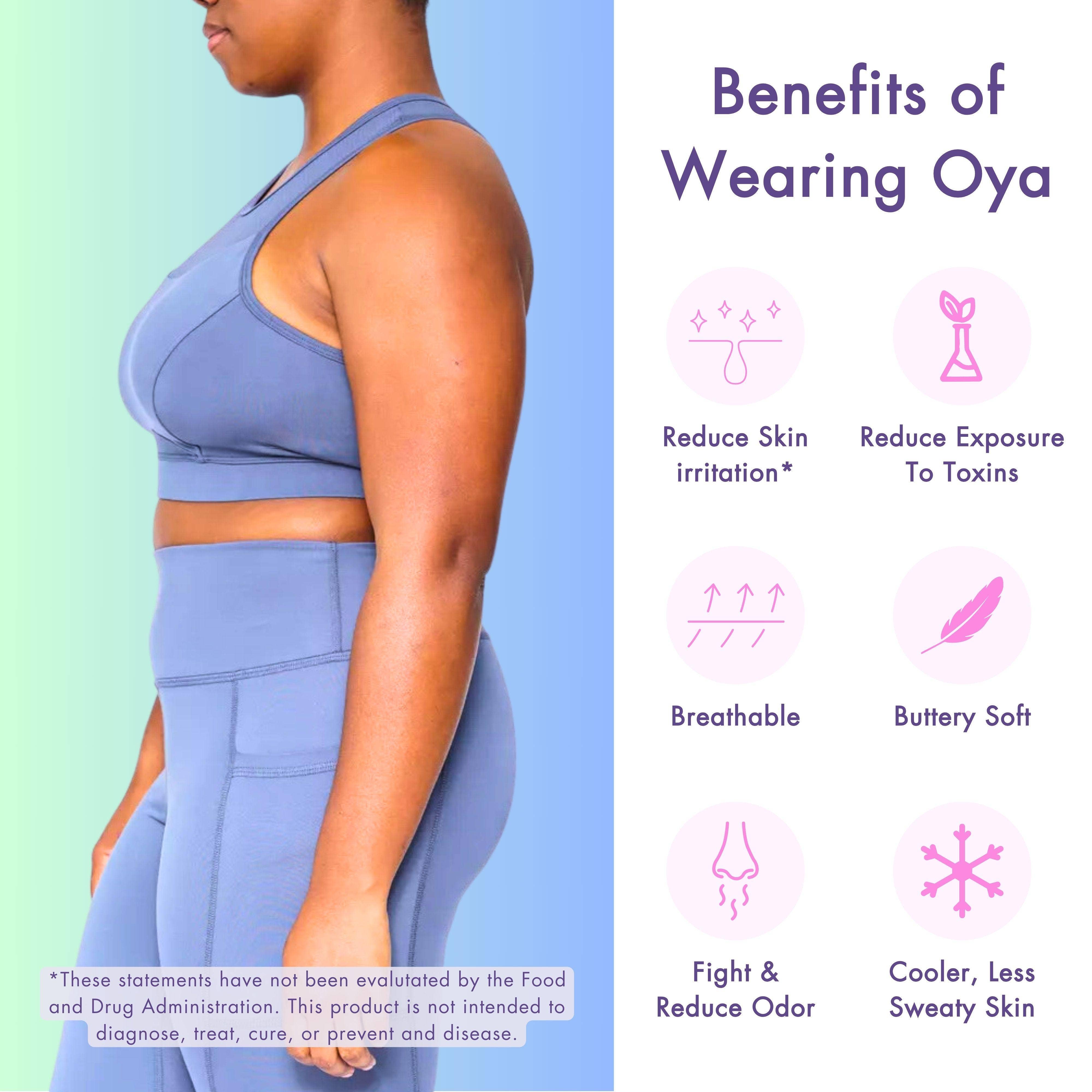 Oya Femtech Apparel - Wholesale Sports Bra - Women's - Cooling Compression Bra - Sensitive Skin8