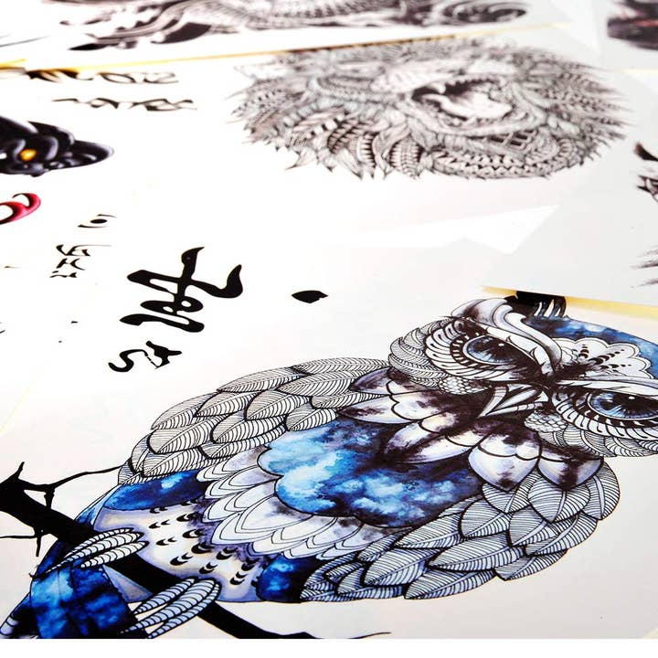 AZ Trading & Import (Toys, RC Toys & More) - Wholesale Temporary Tattoo - Temporary Tattoo Stickers, 16 Sheets6