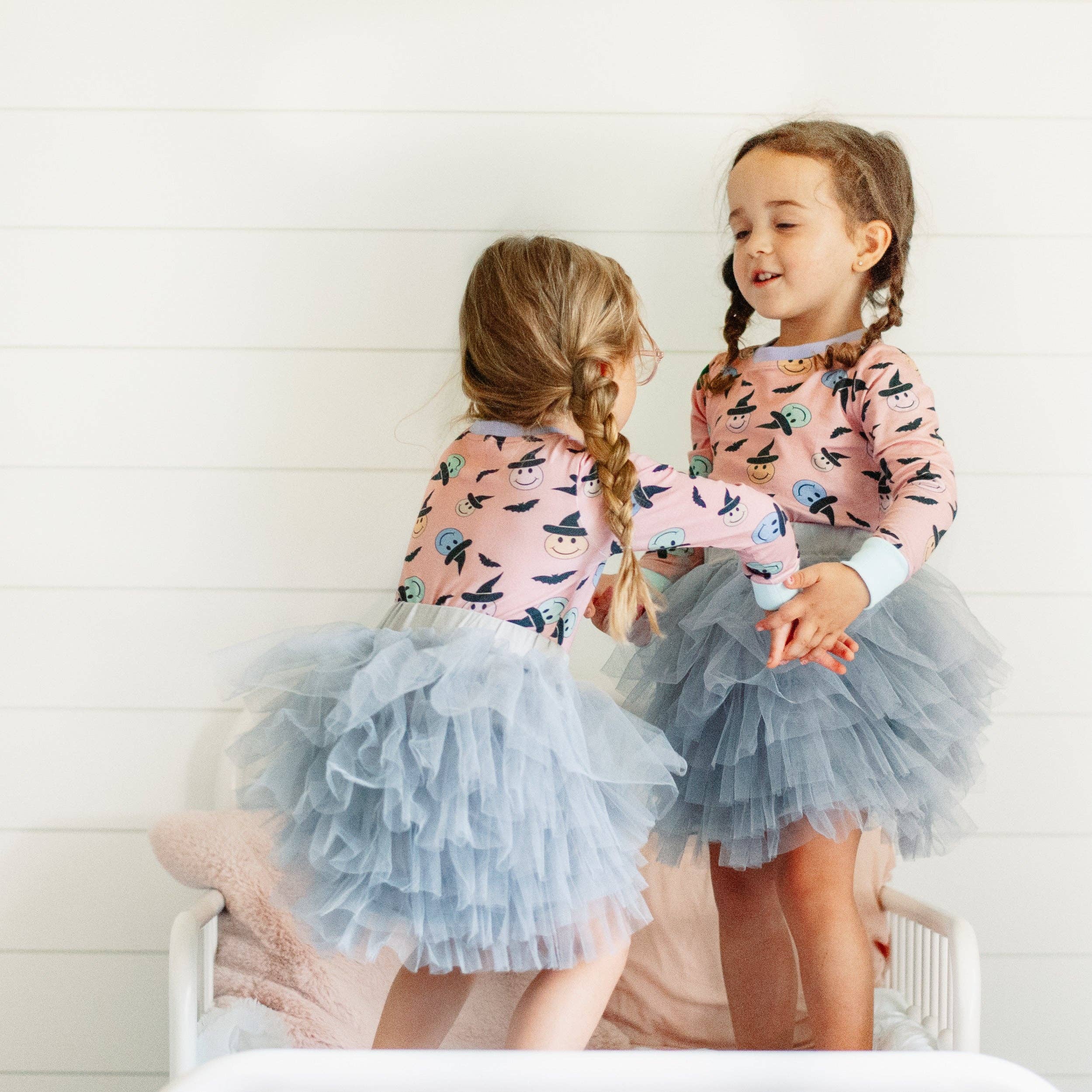 Fancy Shmancy Baby – wholesale Sleepwear set – Kids – Pink halloween PJs6