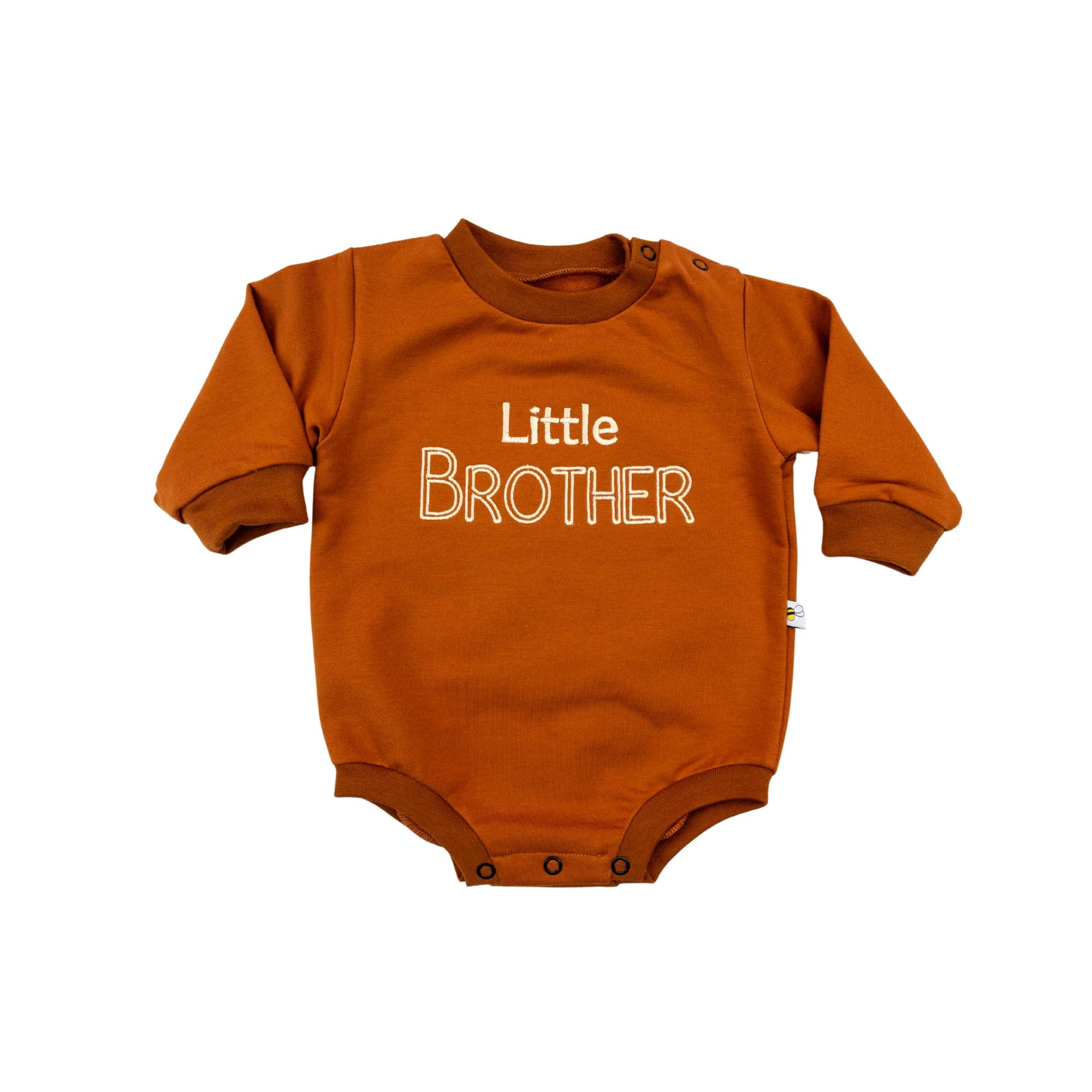 TeoBee - Wholesale Bodysuit (Non-Footed) - Baby - Custom name or text embroidered sweatshirt romper 0