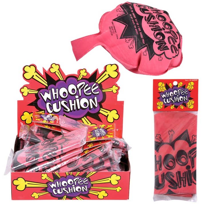 6" WHOOPEE CUSHION (2DZ/DISPLAY) - LLB kids toys for wholesale by La Luna Bella - Toys