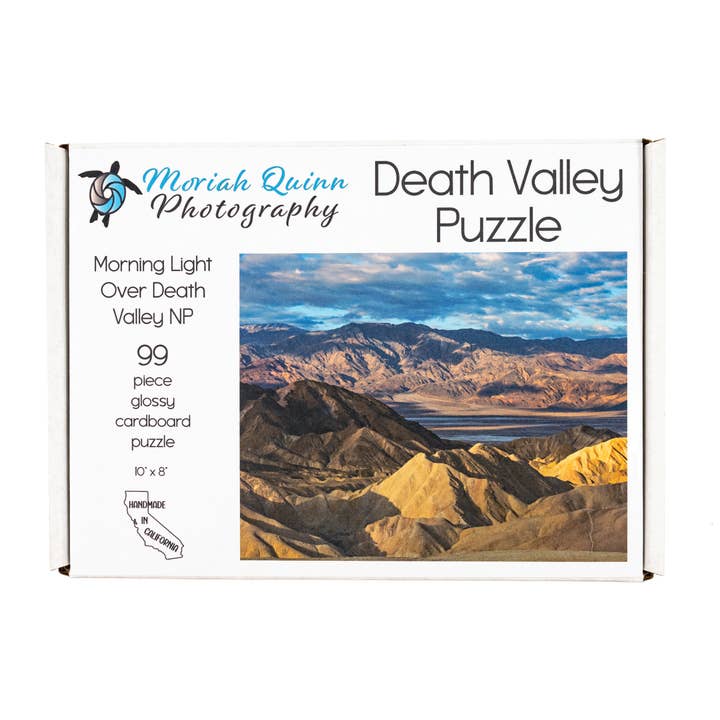 Morning Light Over Death Valley NP - Death Valley - Puzzle for wholesale by MORIAH QUINN PHOTOGRAPHY