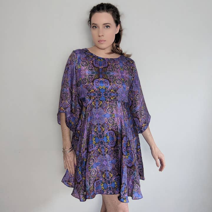 Abito tunica in modal Fern per la vendita all'ingrosso da parte di Art Katsura