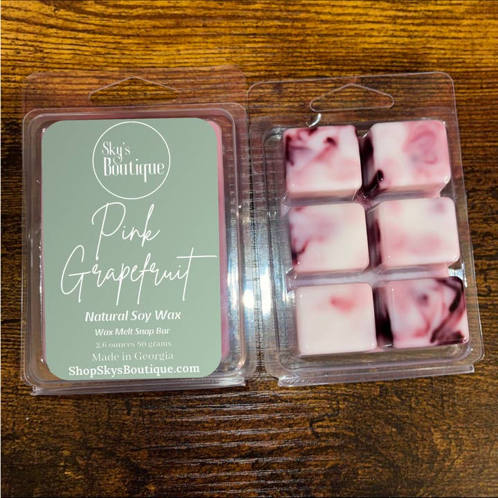 Cire de soja au pamplemousse rose, odeur fondue et forte pour la vente par sky’s boutique