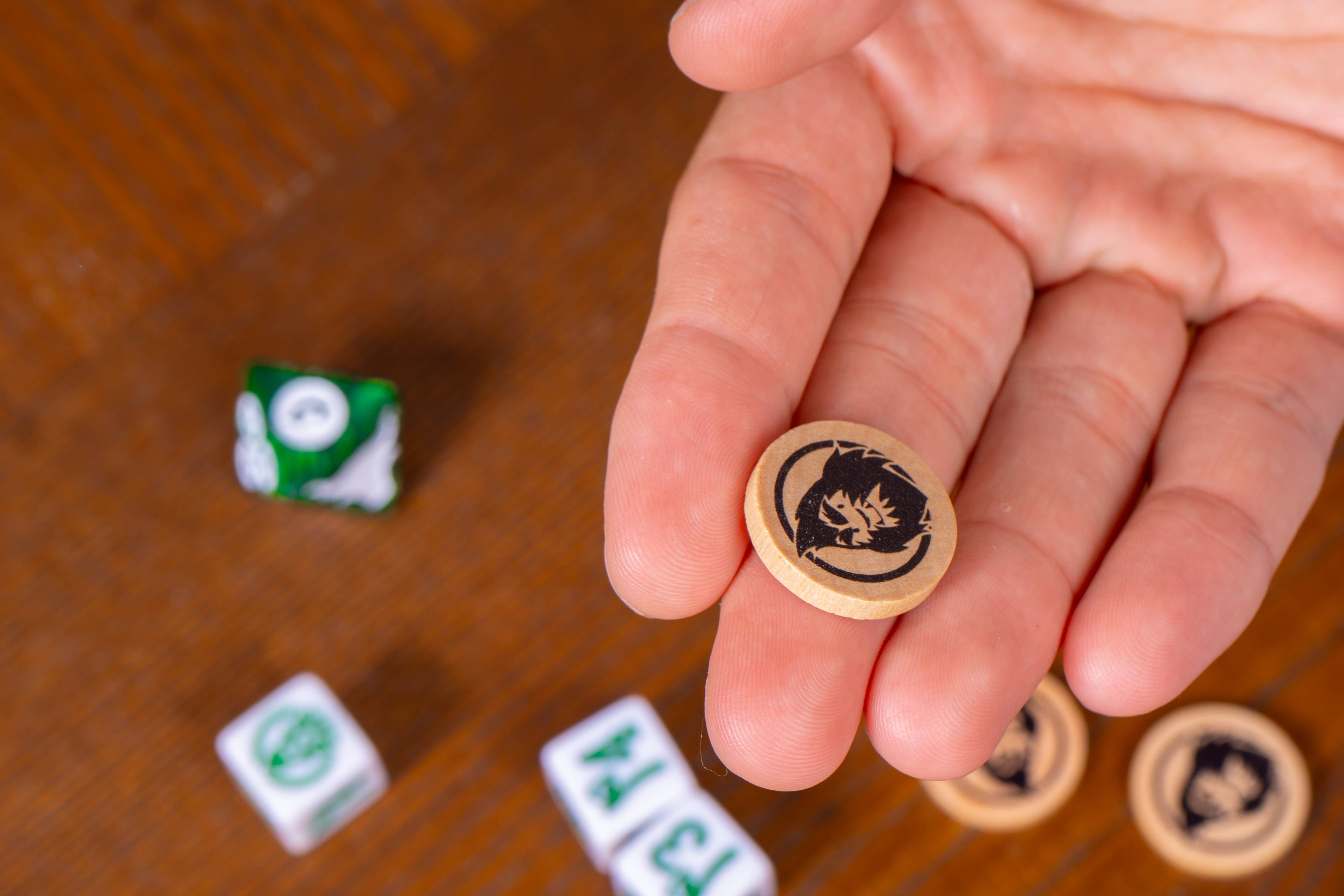 Left Justified Studio & Prolific Games - Wholesale Board Game - Flapjacks & Sasquatches Dice Game — Portable Family Game2