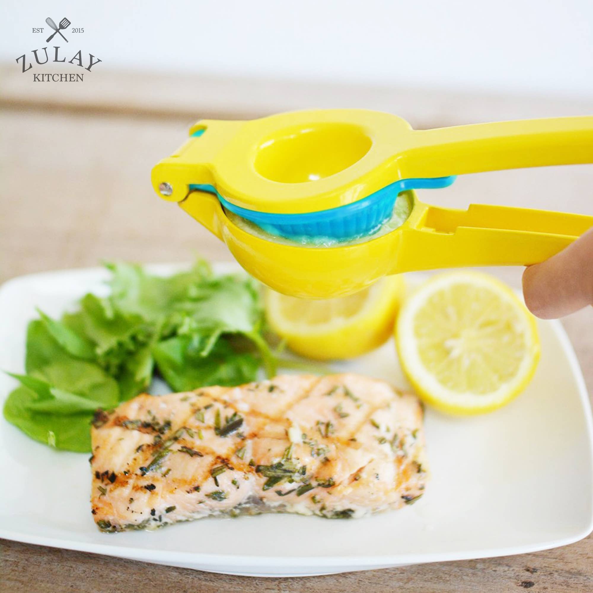 Zulay Kitchen - Venta al por mayor Exprimidores - Exprimidor de limón y lima 2 en 1 de metal, exprimidor manual33