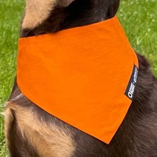 RUFFLECT Dog Bandanas - Wholesale Pet Bandana - Dog - Orange RUFFLECT®/Stunt Puppy Dog Bandana0