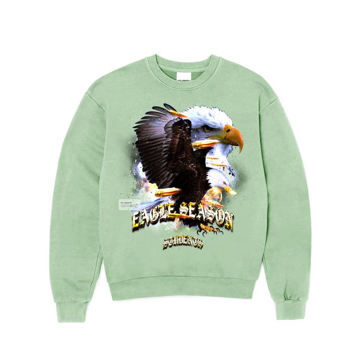 Eagle Season (Crew Sweater) - Peapod for wholesale by Students, LLC