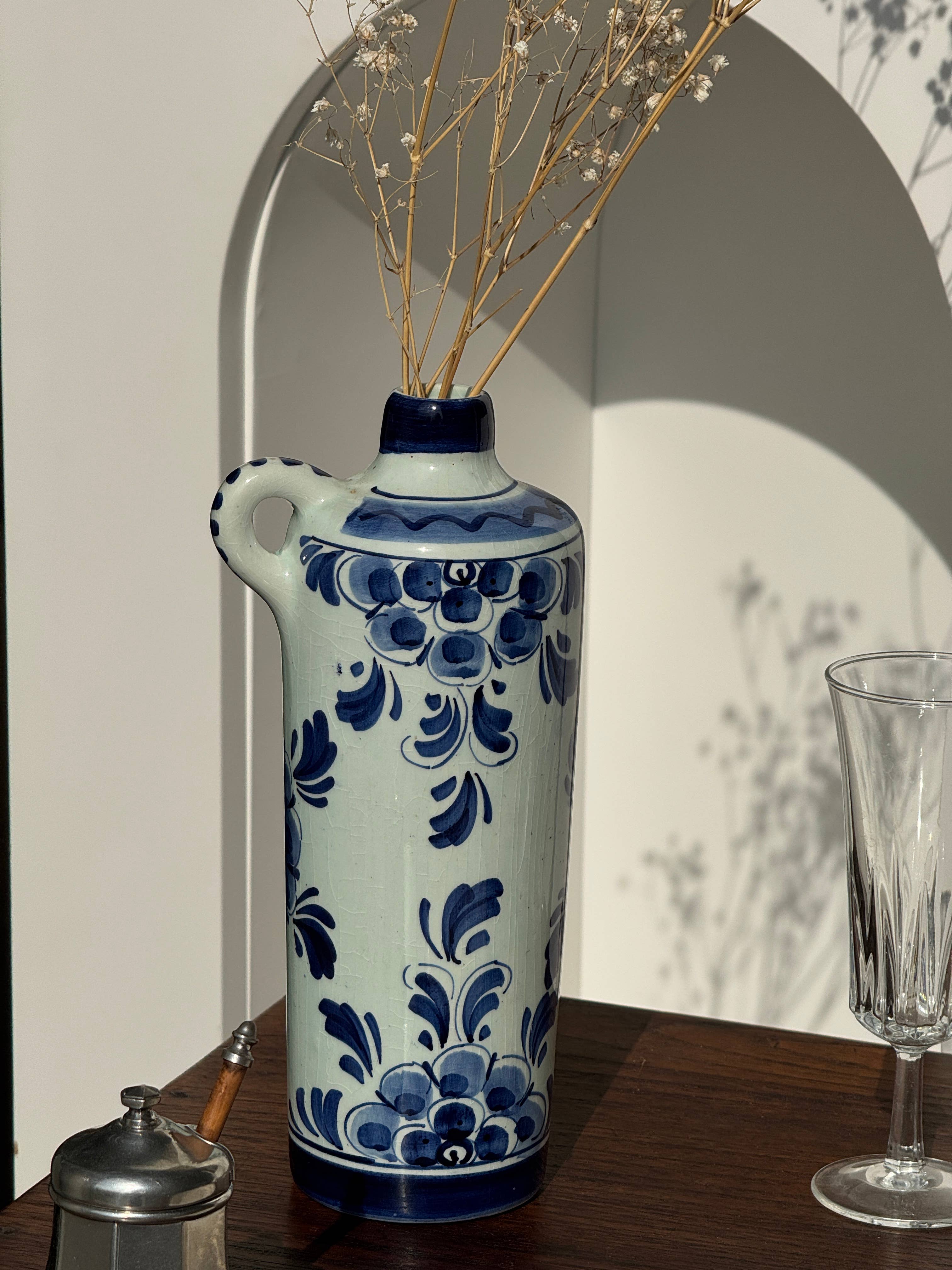 Office Objets - Wholesale Vase - Blue and white Dutch jug H246