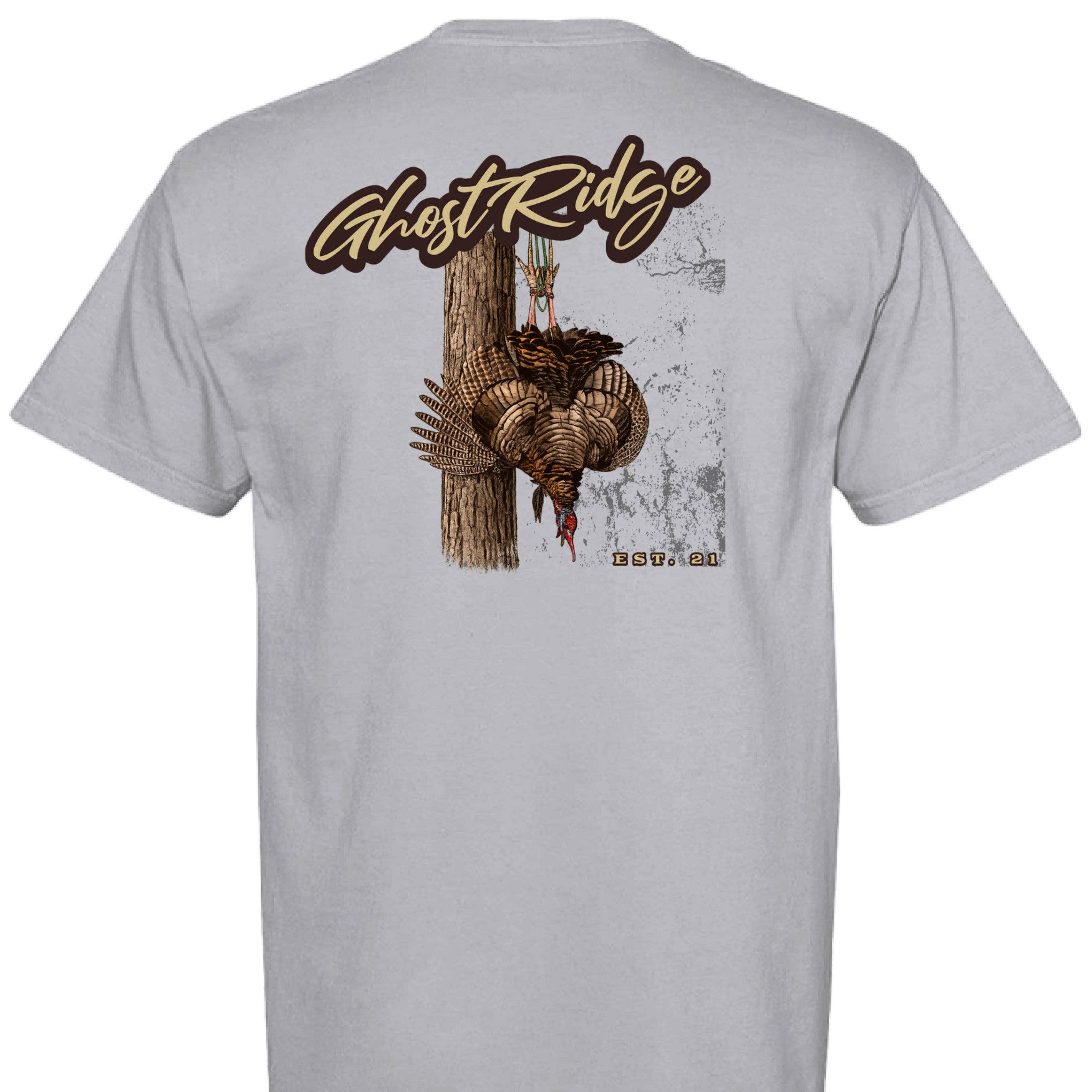 Ghost Ridge Brand - Wholesale Screen Printed T-Shirt - Men's - GR Turkey T-Shirt7