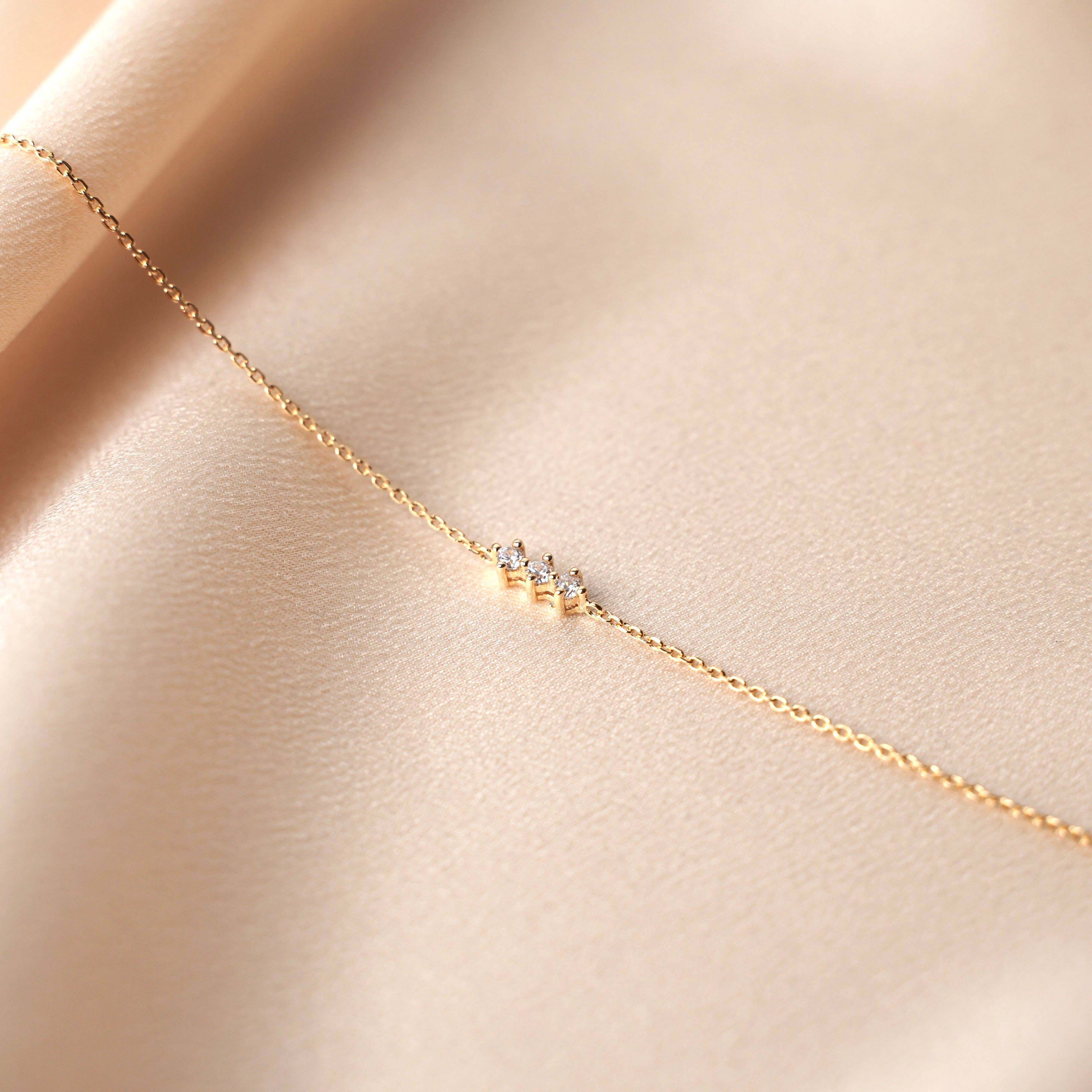 Meora Paris – Pulseira de elo e corrente por atacado – Pulseira Horizon banhada a ouro 18k2