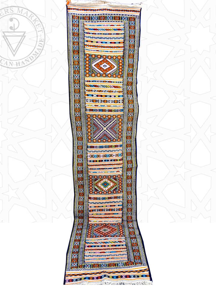 Flatweave kilim Moroccan rug for wholesale by Berbers Market