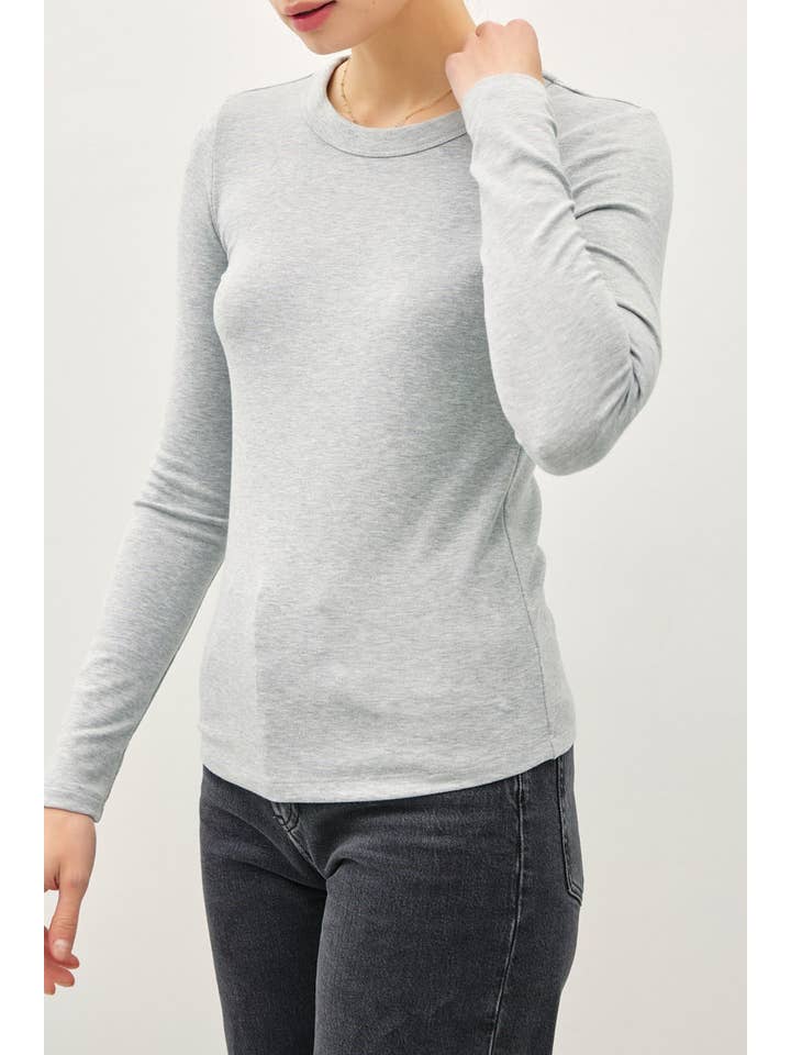 Peace Love Line - Wholesale Pullover-trui - Dames - SLI4087 - TOP MET LANGE MOUWEN VOOR ELKE DAG4