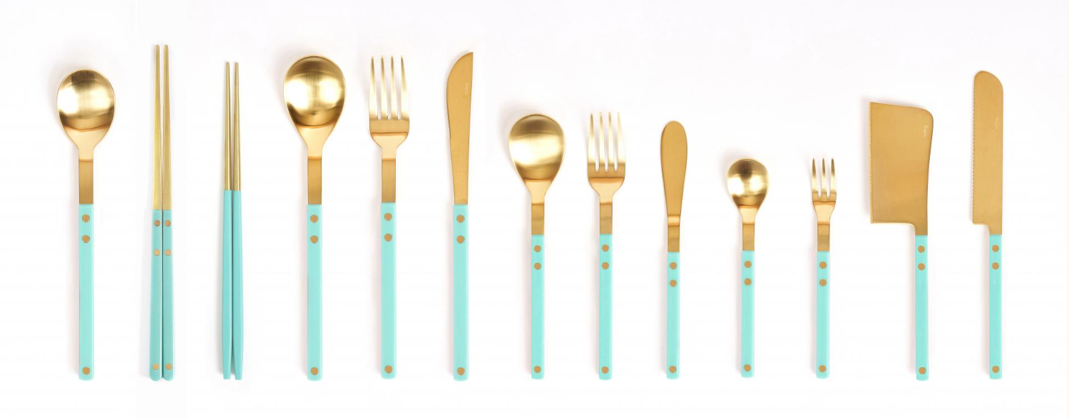 Korea Table - Wholesale Table Fork - [BOGEN] Sentier Gold Tea Fork - Tea Spoon4