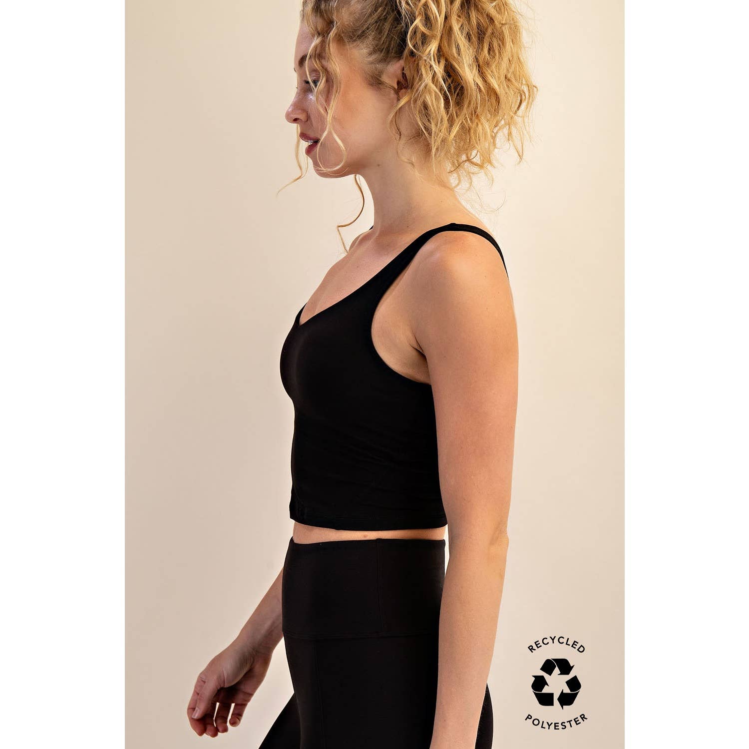 Rae Mode - Wholesale Athletic Top - Women's - V NECK YOGA TOP60