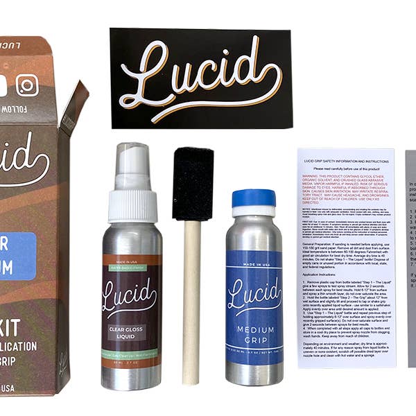 Lucid Grip - Wholesale Sporting Accessories - Lucid Grip - Clear Spray on Grip Tape Kit8