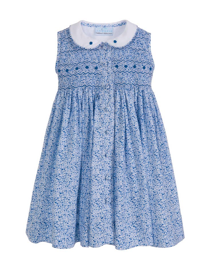 HELENA smocked dress *SALE* for wholesale by Annafie London Ltd