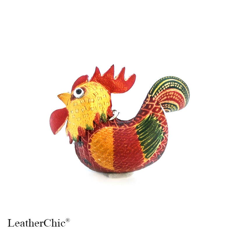 Eagle Crest Industries Inc. - Wholesale Keychain - Unisex - Chinese Zodiac Key Chain Rooster KC 10.31