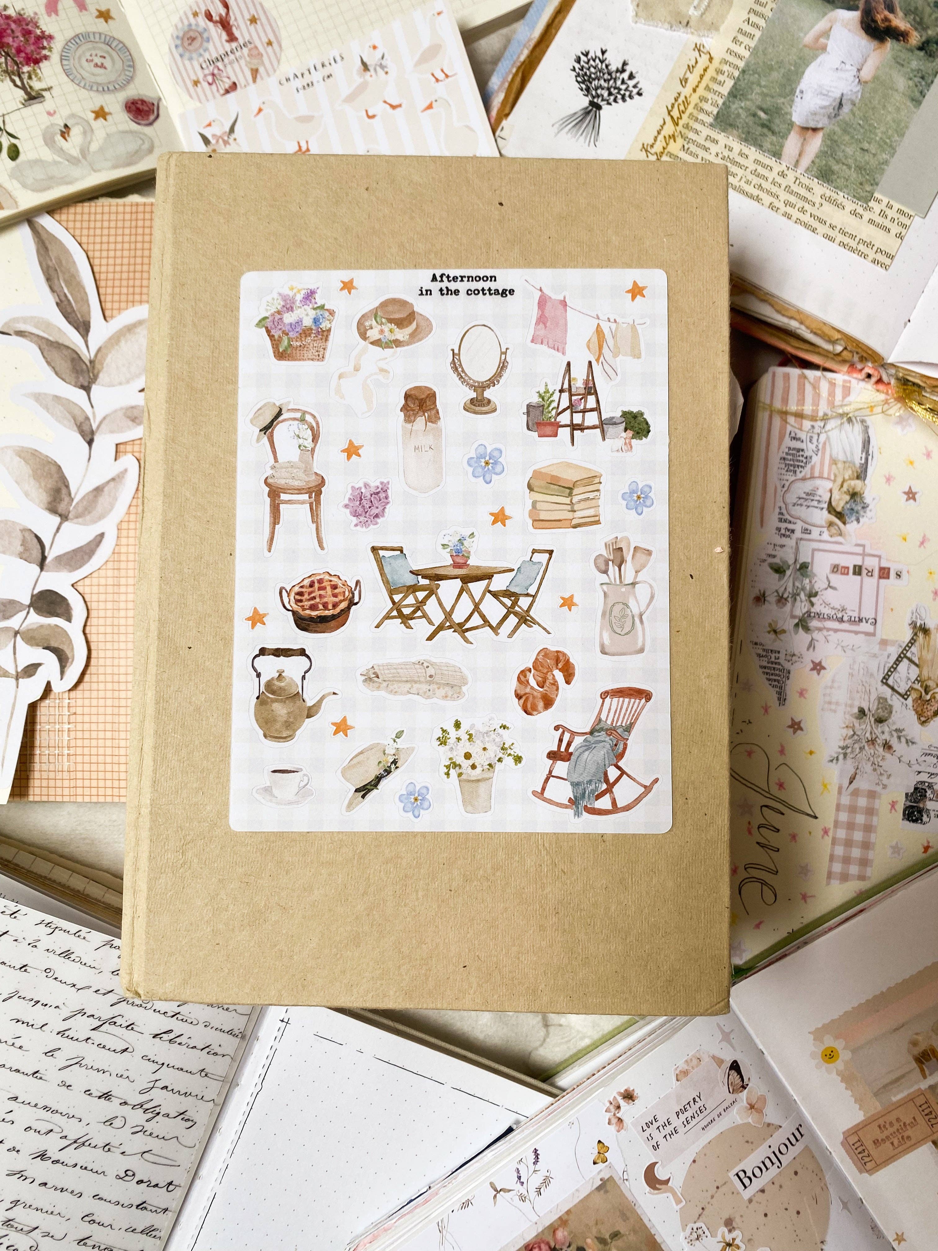 Chapteries – wholesale Scrapbooking kit – Week end at the cottage box1