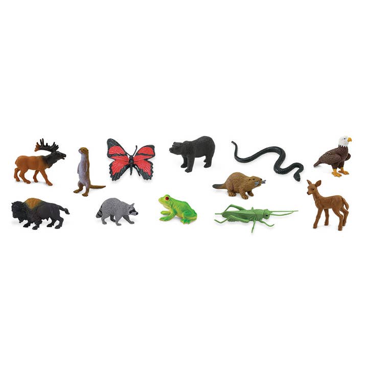 Safari Ltd. - Wholesale Figurine Toy - Kids - In The Woods TOOB® - 6855041