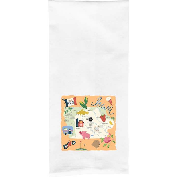 Works of Heart - Wholesale Tea Towel - Home State Home Tea Towels14