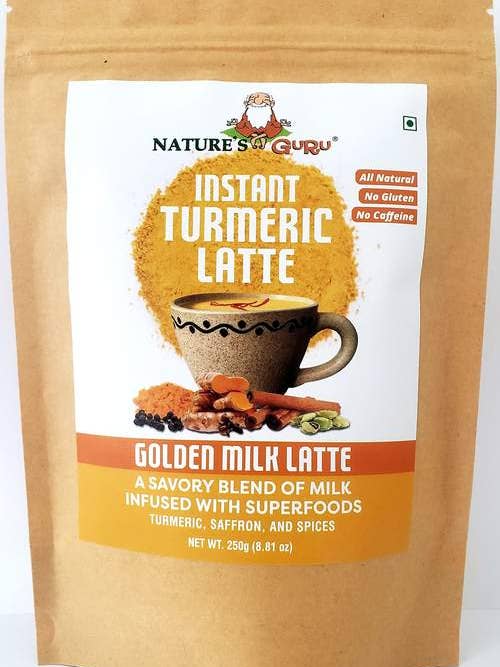 Instant Turmeric Latte Goldenmilk 250g Bag for wholesale by Nature's Guru