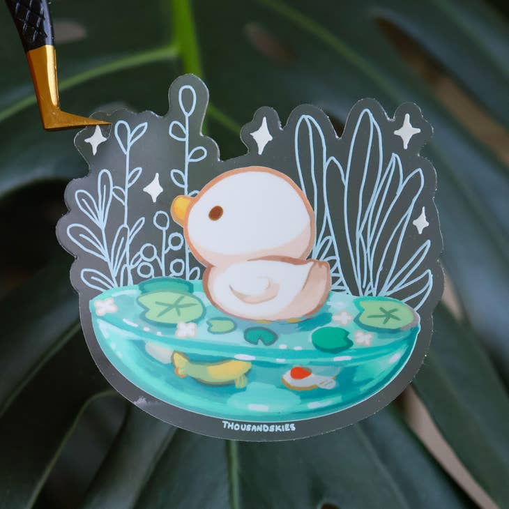 Thousand Skies - Wholesale Sticker - Vinyl Sticker (Transparent) Ponder Pond
