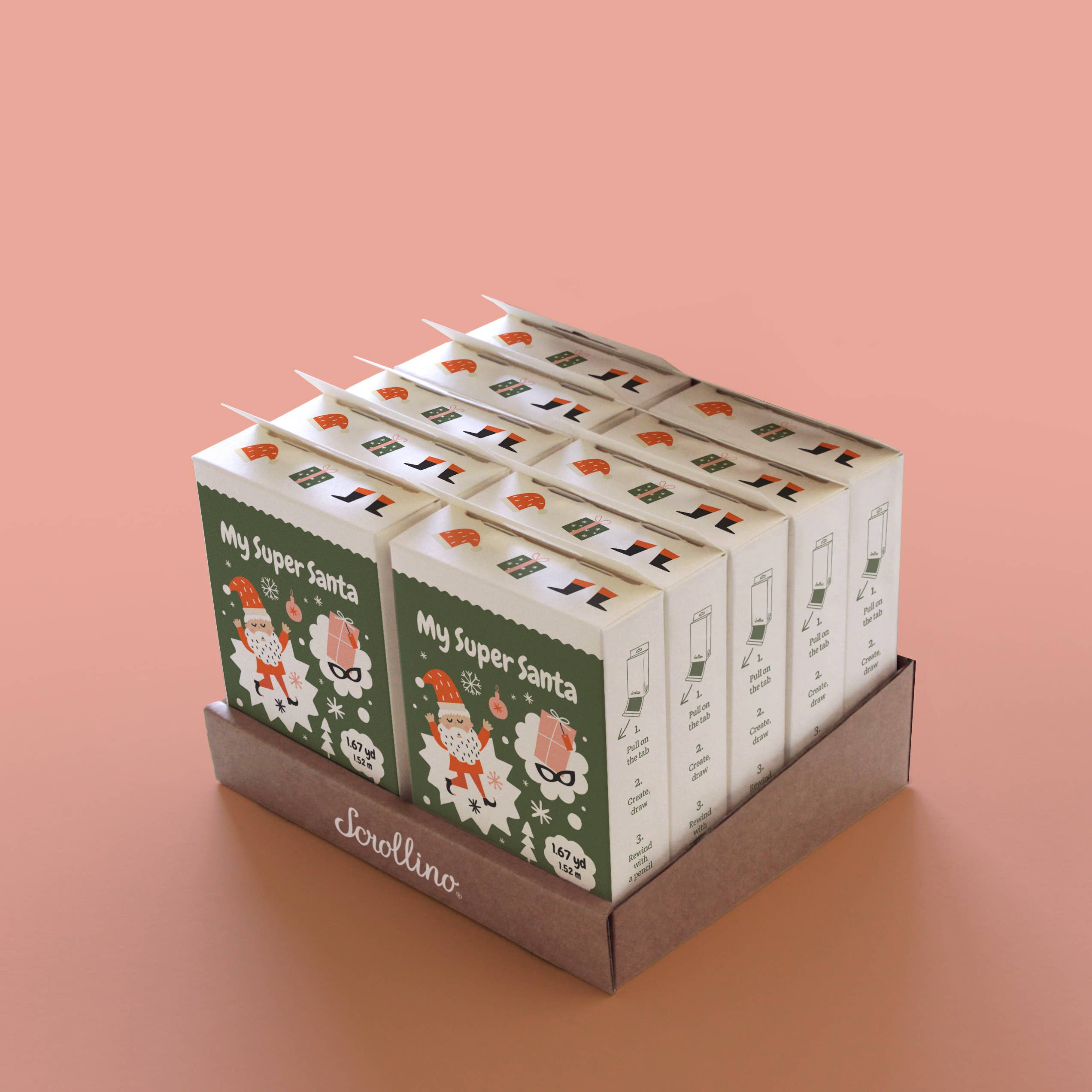 Scrollino - Wholesale Coloring & Activity Book - Kids & Baby - Christmas Activity & Coloring Book -Scrollino My Super Santa4