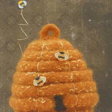 Marie Mayhew Designs - Wholesale Knitting/Crochet Supplies - Woolly Beehive Skep booklet