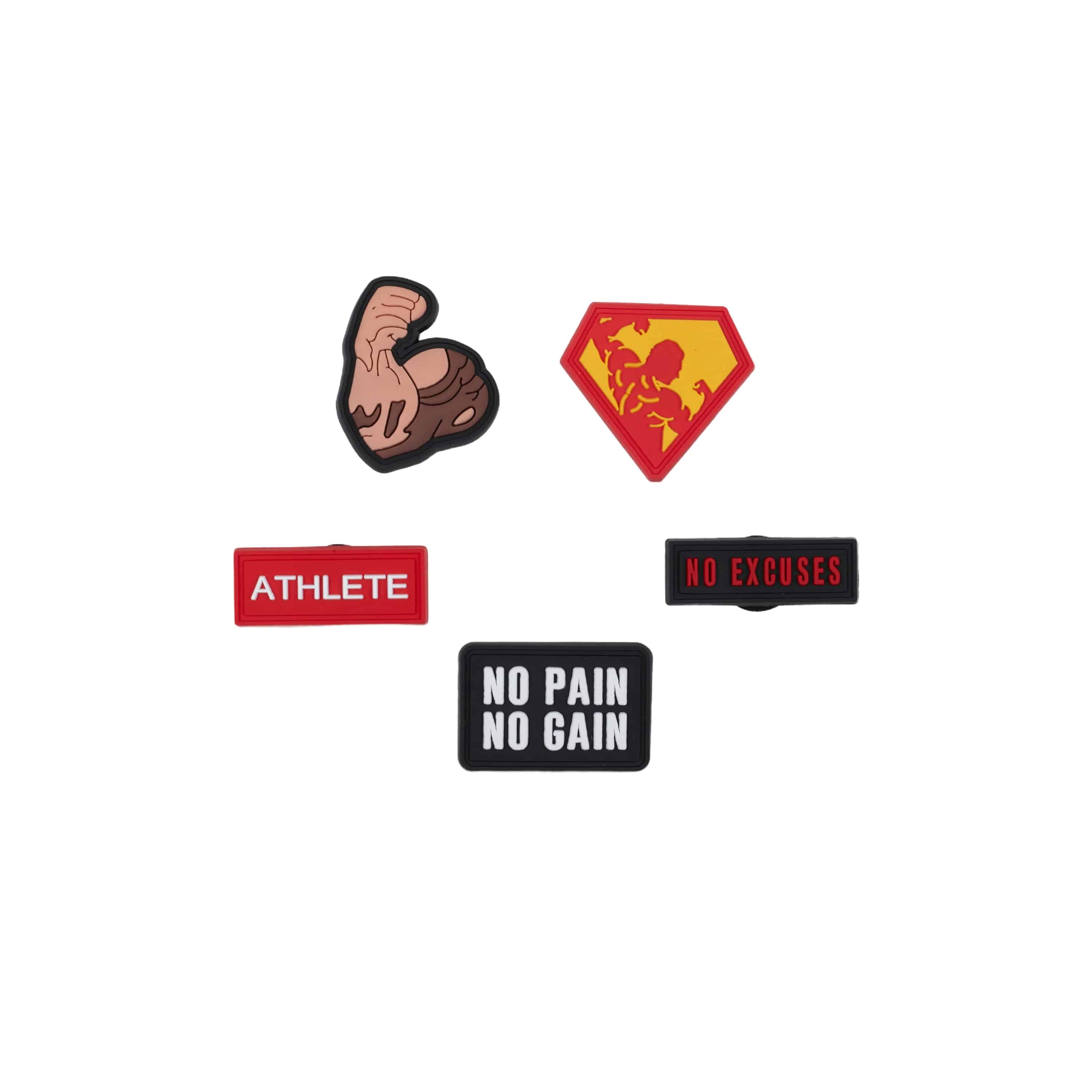 Elitex Training - Wholesale Schoenaccessoires - Uniseks - Set pins voor Crocs-schoenen van PVC1