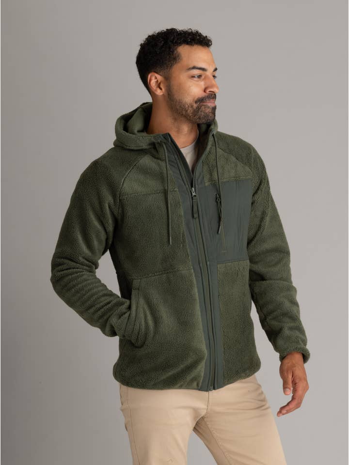 LIV Outdoor - Wholesale Hoodie - Men's - Men's Subzero Heavy Fleece Full Zip Hoody1