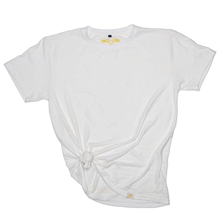 Aurelian Hemp - Wholesale T-Shirt - Men's - White Hemp T-Shirt | 55% Hemp, 45% Organic Cotton