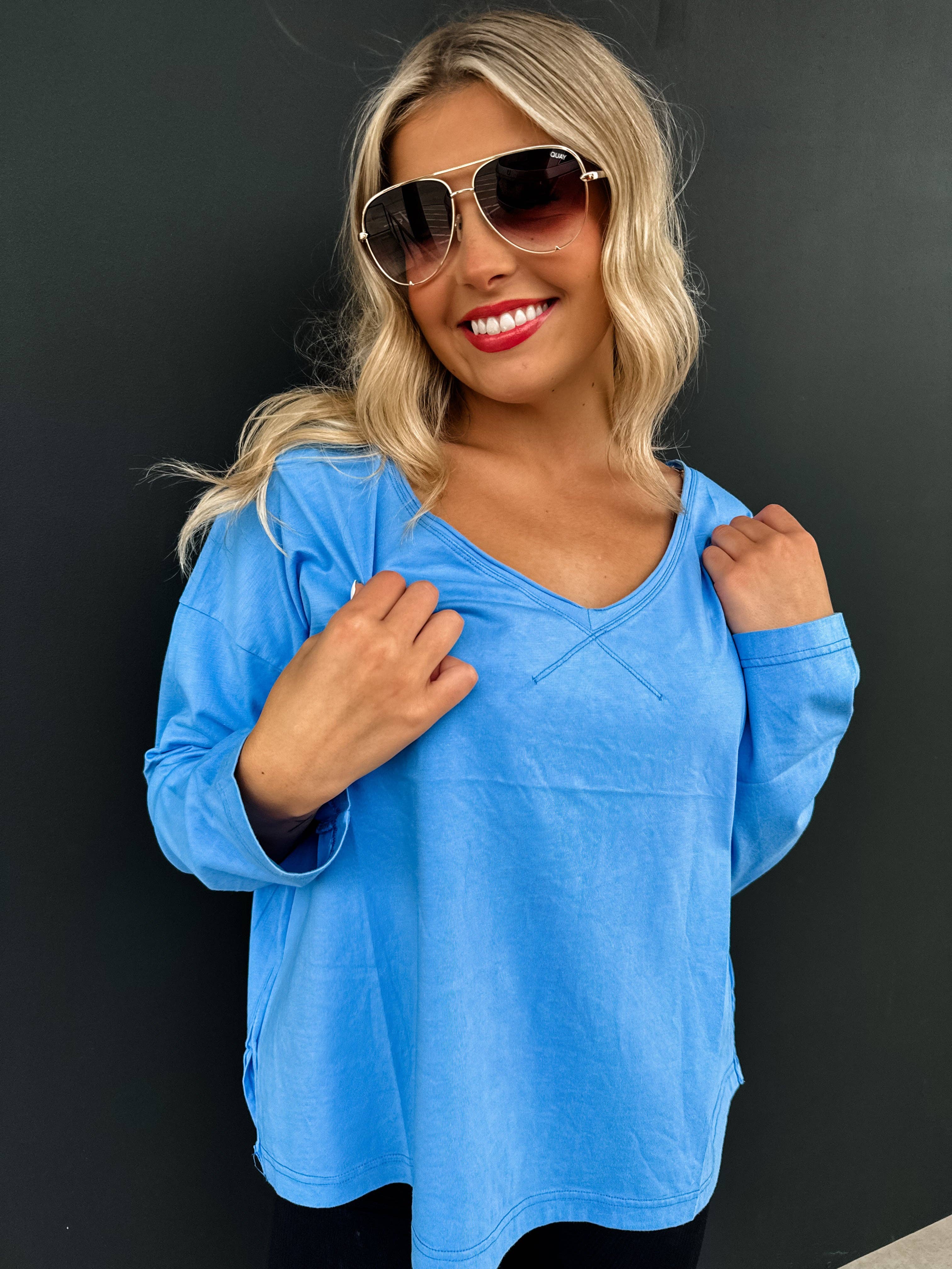 BLAKELEY - Wholesale T-Shirt - Women's - PARKER BASIC WASHED TEE10