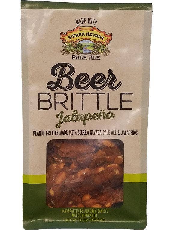 Joy Lyn's Jalapeno Beer Brittle for wholesale by Sohnrey Family Foods LLC